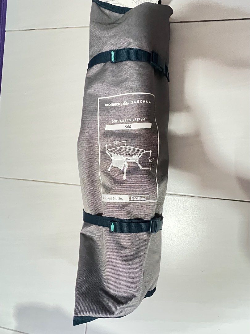 QUECHUA FOLDING CAMPING TABLE MH500, Sports Equipment, Hiking & Camping on Carousell
