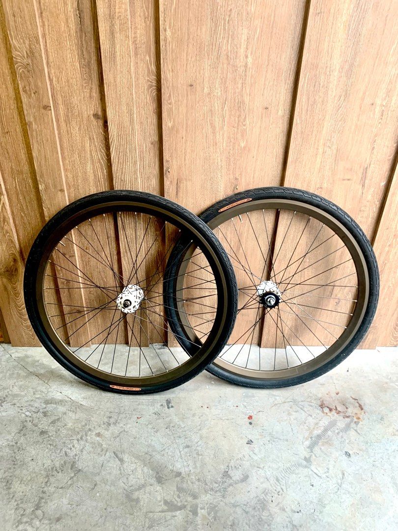 WTS WTT Mavic Bronze Fixie Wheelset