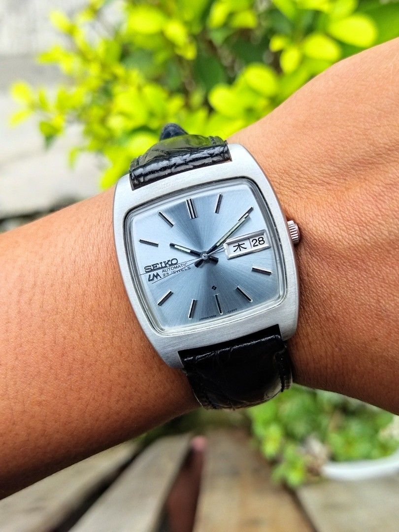 Rare Vintage Seiko LM Retro TV Type 5606 5040 Men s Fashion
