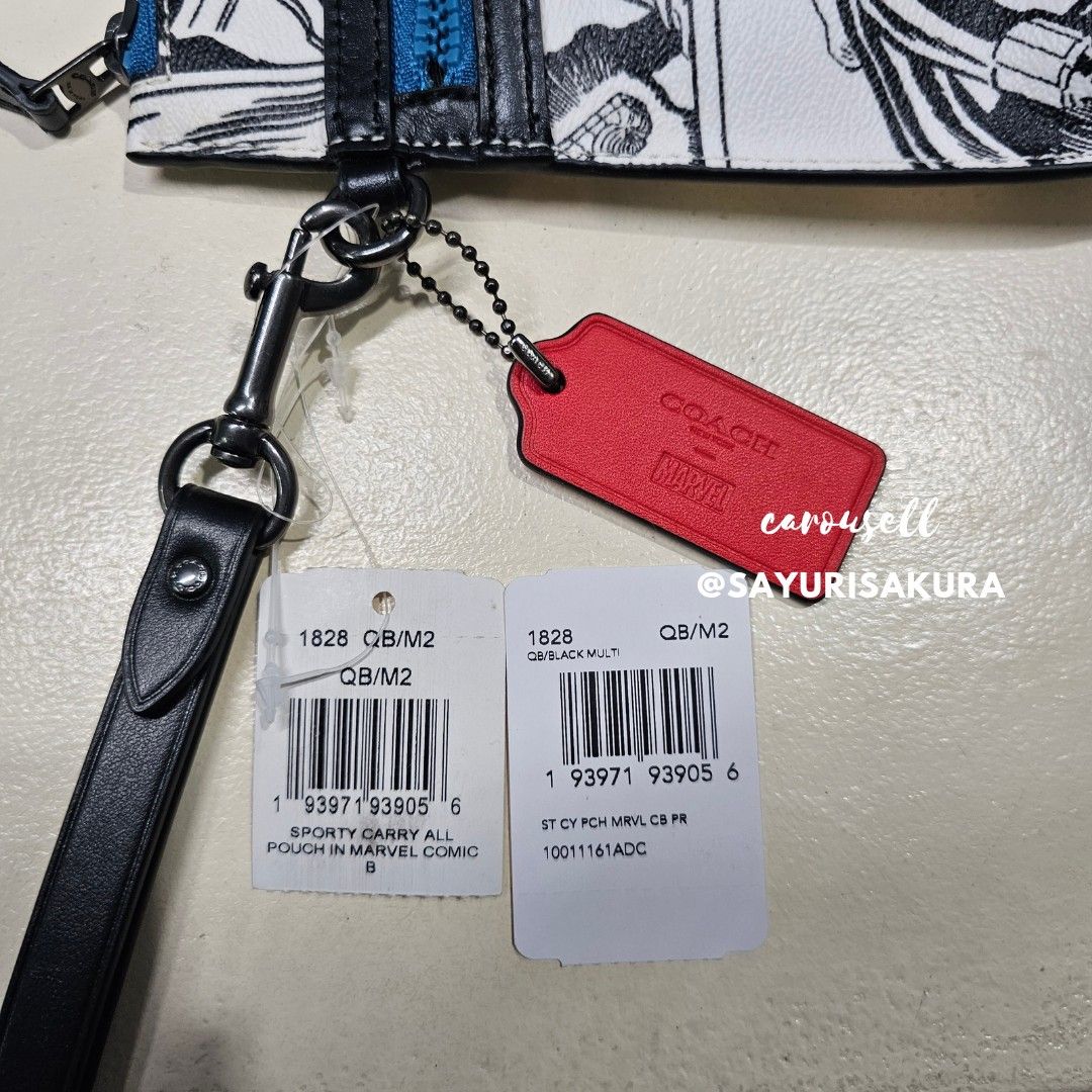 Coach comic purse shop