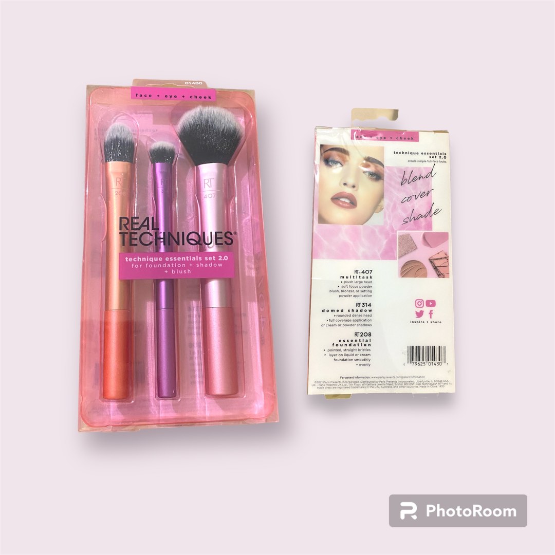 Real Techniques Brush Set (authentic), Beauty & Personal Care, Face
