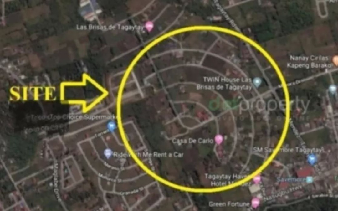 Residential Farm Lot For Sale in Las Brisas Subdivision, Tagaytay