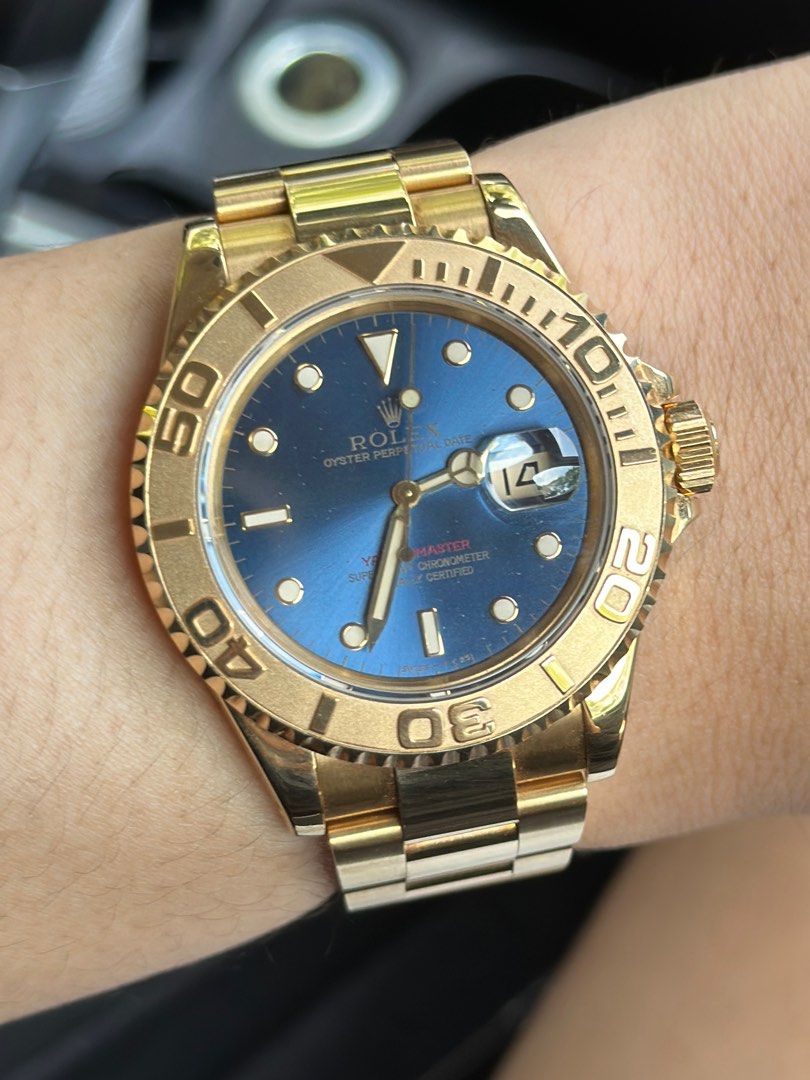 rolex yacht master gold and silver