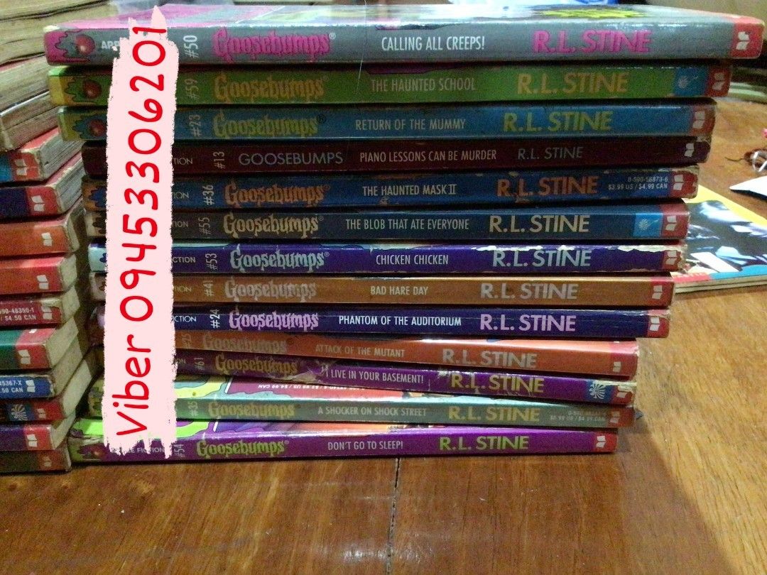 RUSH SALS RL Stine Goosebumps Ghost of Fear Street Hobbies Toys