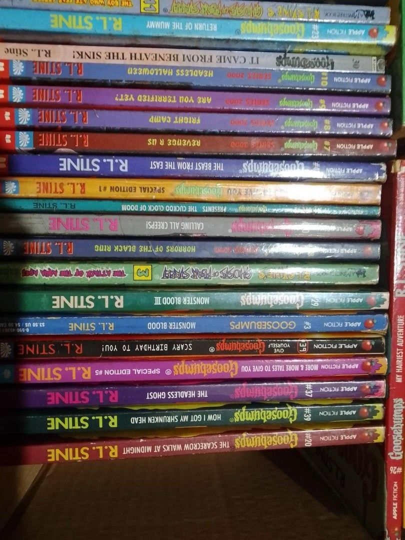 RUSH SALS RL Stine Goosebumps Ghost of Fear Street Hobbies Toys