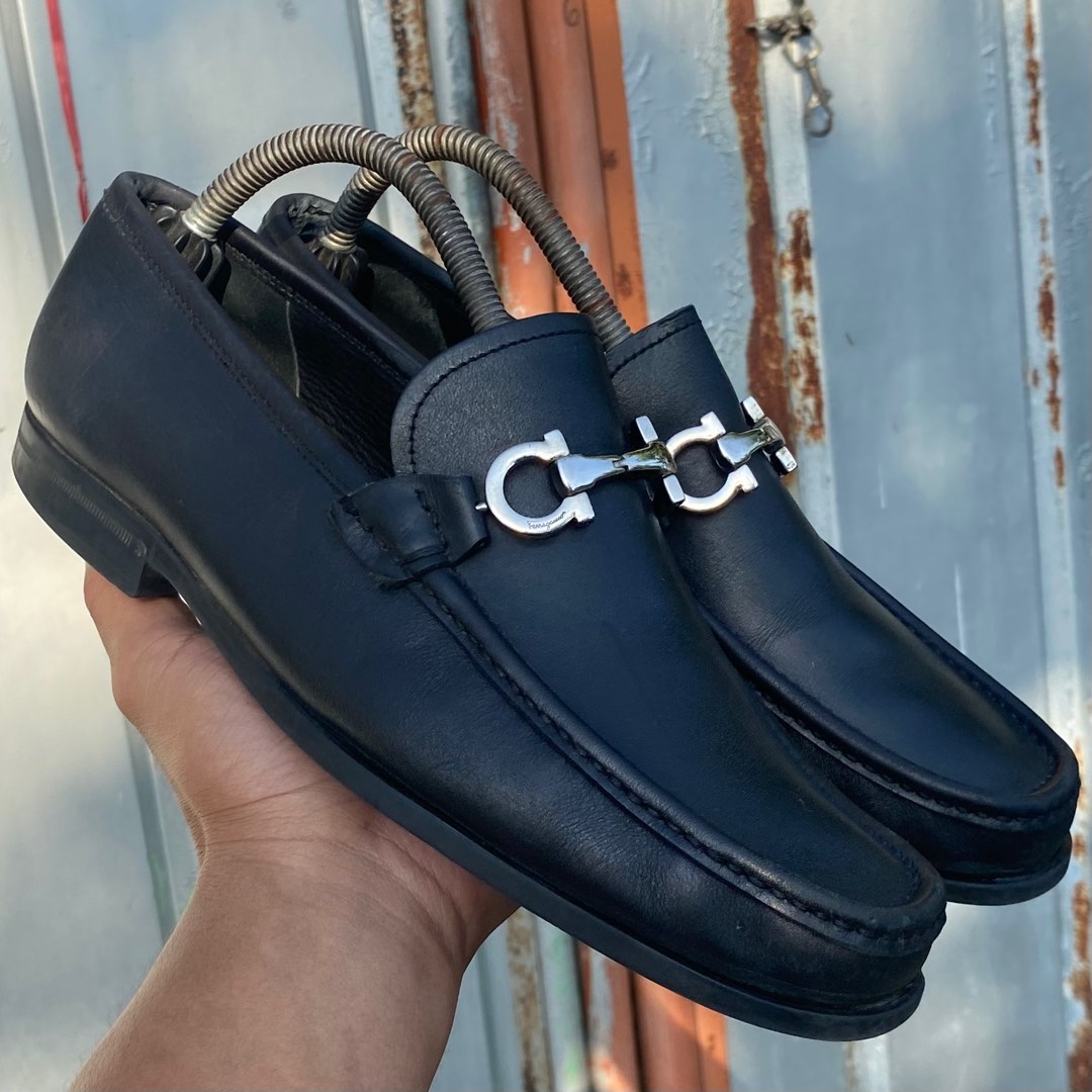 Salvatore Ferragamo Mocassin with Gancini Reversible Ornament