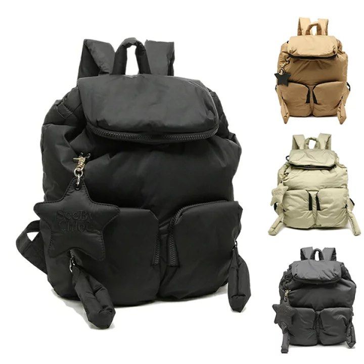 See by chloe shell backpack top