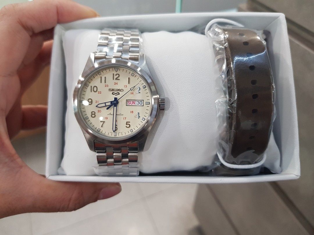 SEIKO 5 SPORTS SRPK41K1 LAUREL LIMITED EDITION 110TH SEIKO WRISTWATCHMAKING ANNIVERSARY MEN WATCH Men s Fashion Watches Accessories Watches on Carousell