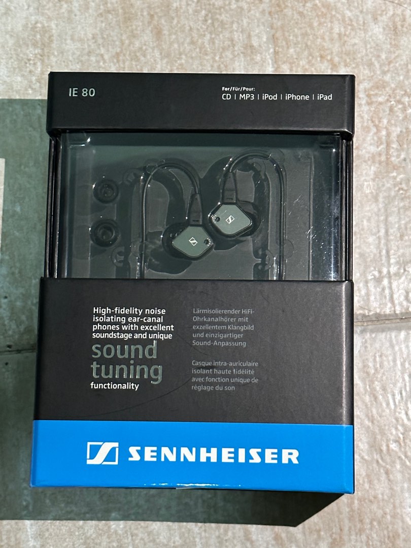 Sennheiser IE80, Audio, Earphones on Carousell