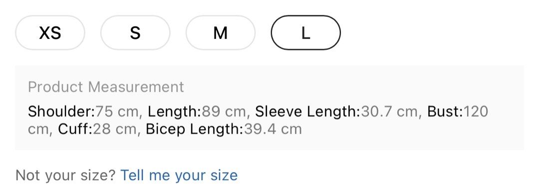 Size 120 store in shein
