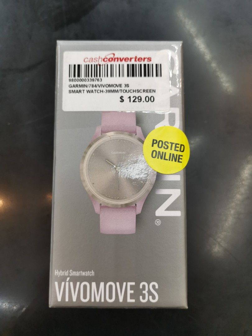 Garmin vivomove 3s silver best sale