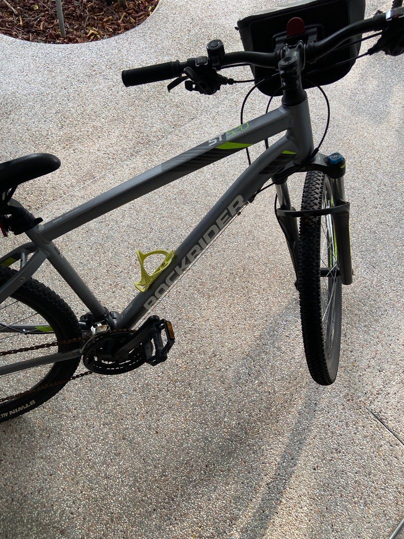 Sport Trail Bike Rockrider ST 520 RR 27.5 Grey