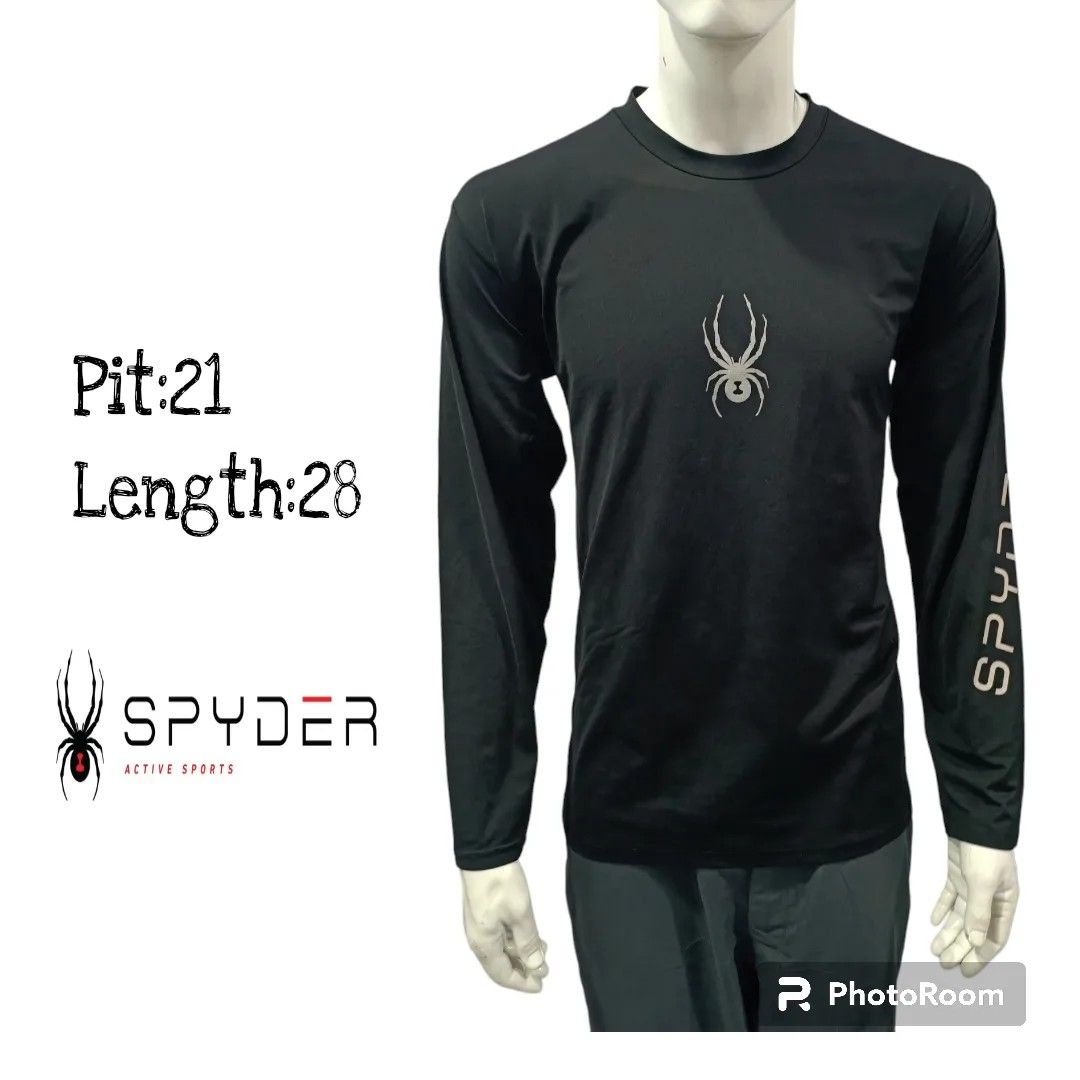 Spyder, Shirts, Spyder Activewear Long Sleeve Tshirt Mens Size Medium