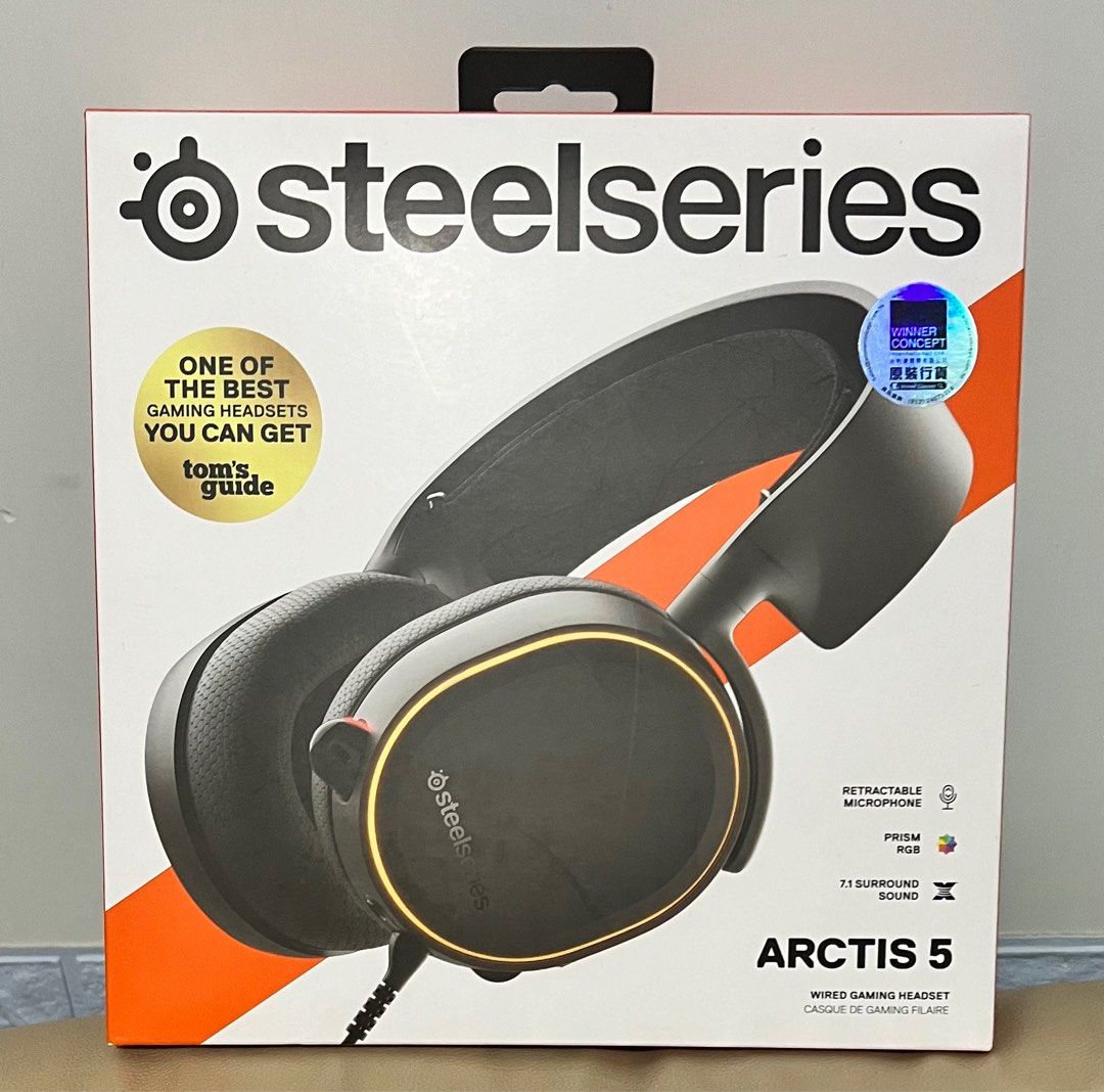 全新正版電競耳機Steelseries Arctic 5, 音響器材, 頭戴式/罩耳式耳機