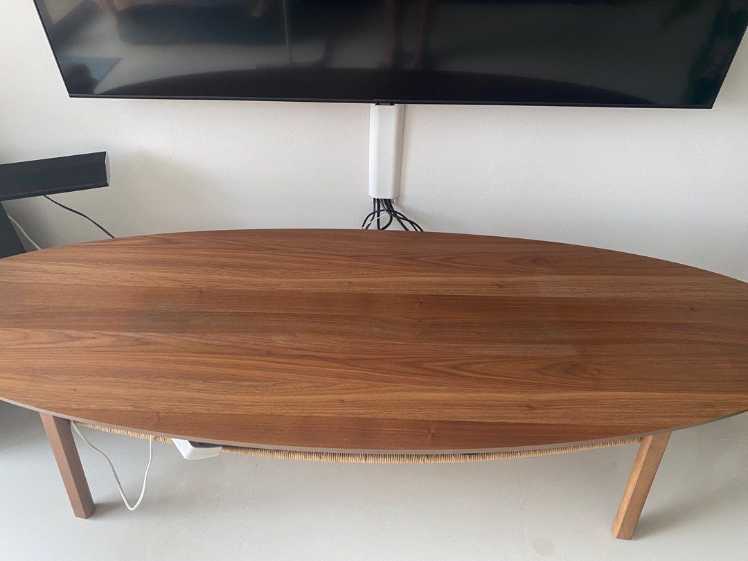 STOCKHOLM Coffee table walnut veneer Furniture Home Living
