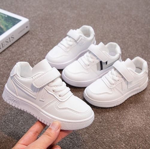White slip on shoes kids outlet