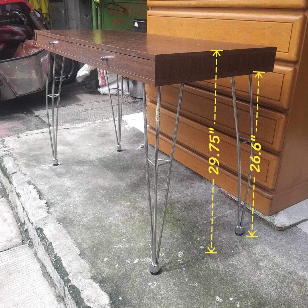Study table Japan surplus (Category: Tables & Sets) located in Manila. Submitted by Hezcki (Listing ID 1258243718, Image 3). Description: .