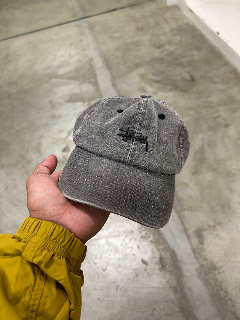Grey stussy hat 2025