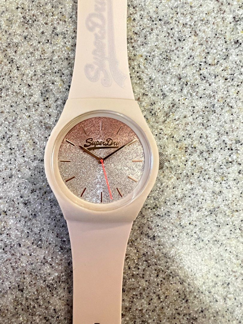 Superdry glitter watch top