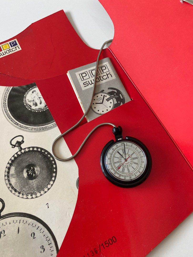Swatch pocket watch top