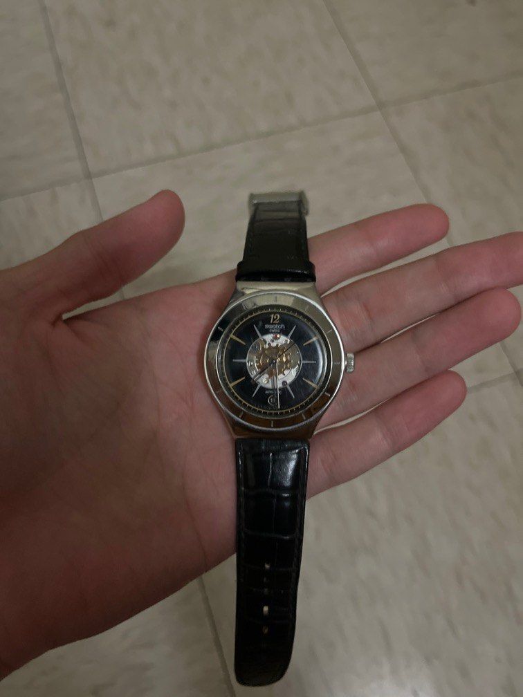 swatch twenty one 21 jewels swiss