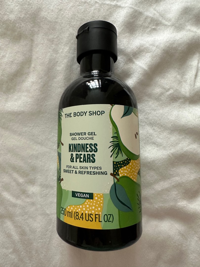 The Body Shop Shower Gel Kindness & Pears (Sweet & Refreshing), Beauty & Personal Care, Bath