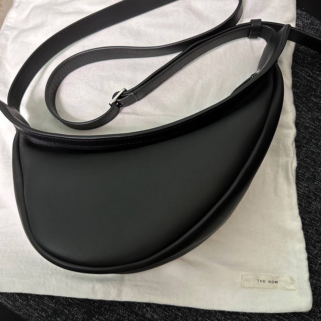 The row slouchy banana small leather crossbody bag Luxury Bags