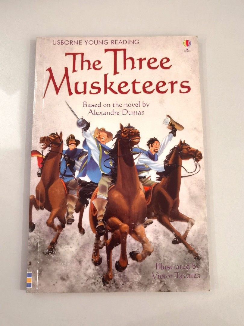 The Three Musketeers Usborne Young Reading Children Story Book By
