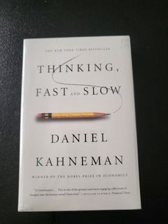 Thinking Fast and Slow by Daniel Kahneman (Soft Cover)