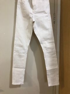 Topshop Moto Jamie White Jeans W26 L32 Brand New Never Worn No Tags