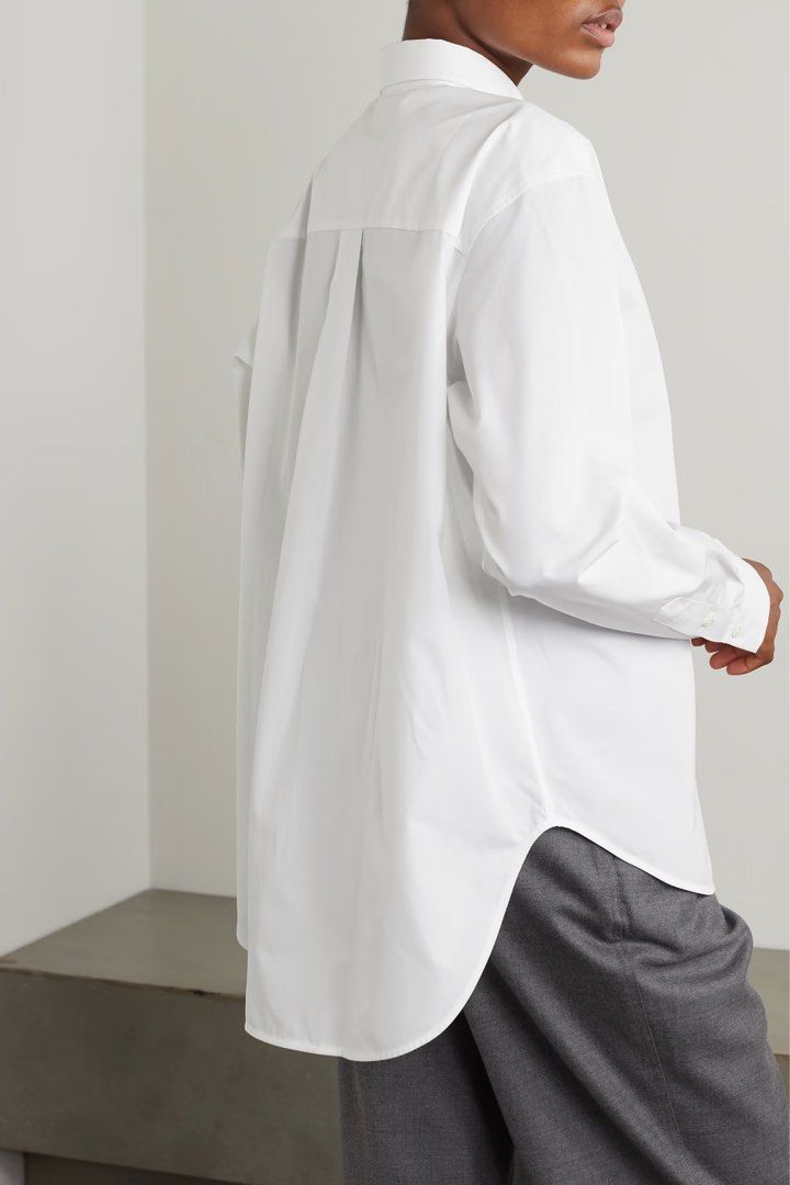 Toteme capri shirt white on sale