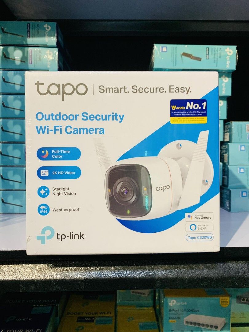TP-Link Tapo C320WS Outdoor WiFi Camera Review - Starlight Night