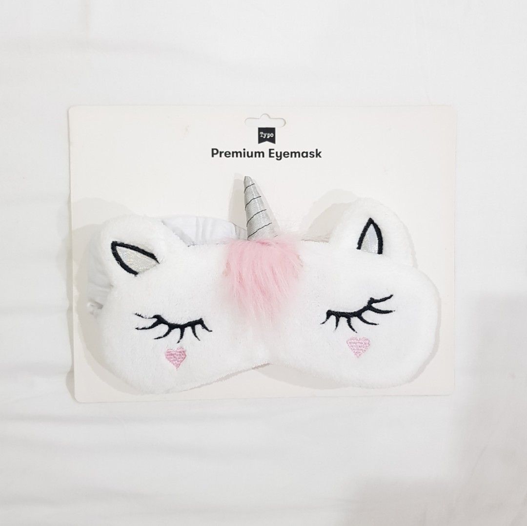 TYPO Premium Unicorn Eye Mask, Babies & Kids, Babies & Kids Fashion on