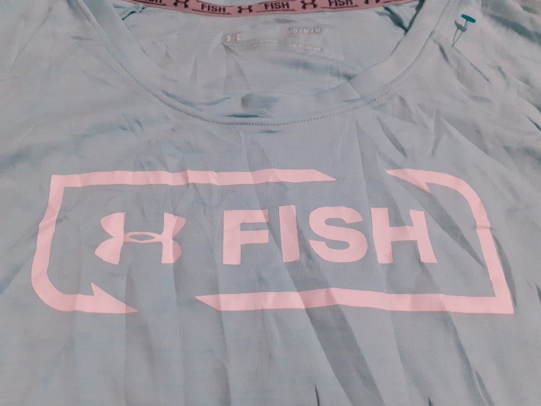 Under Armour Fish Longsleeve, Women's Fashion, Activewear on Carousell