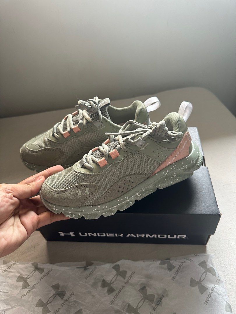 Under armour shoes womens green hotsell