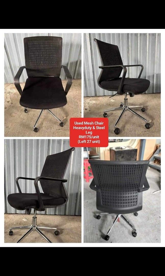 Used mesh office chair hot sale