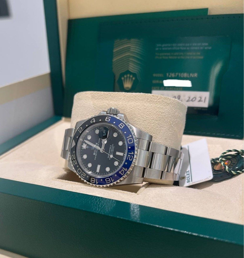 Used hot sale rolex batman
