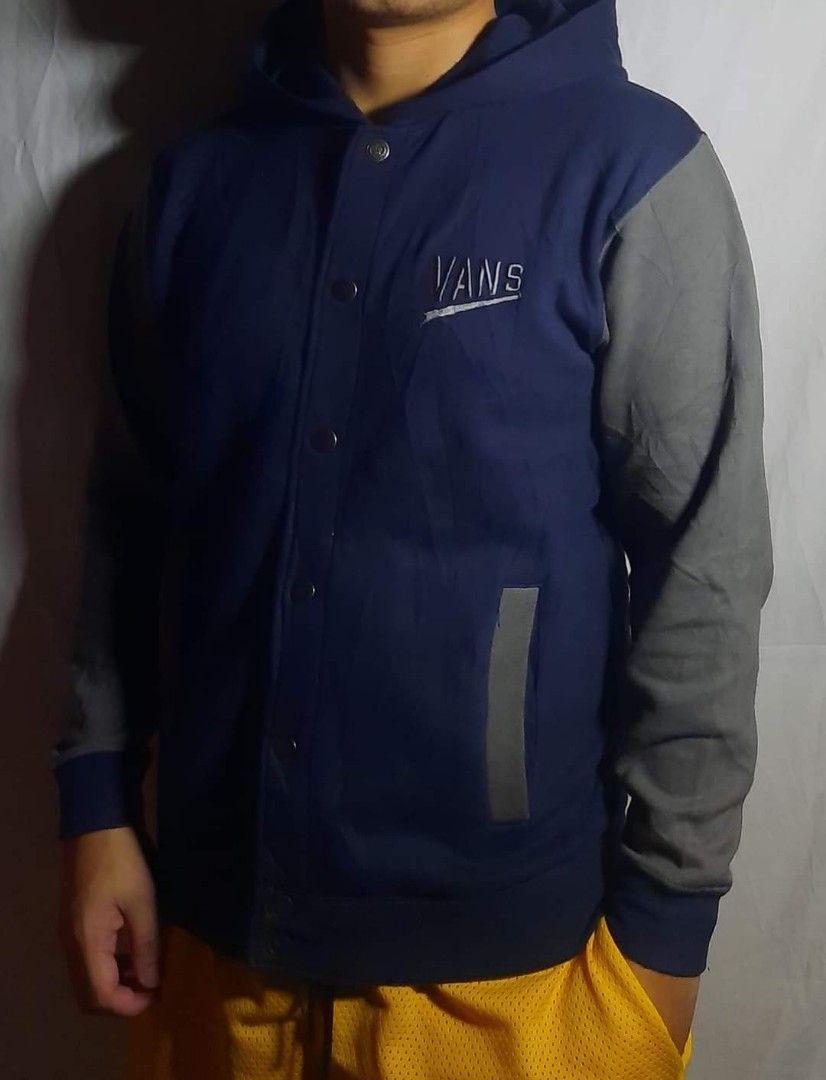Vans button shop up hoodie