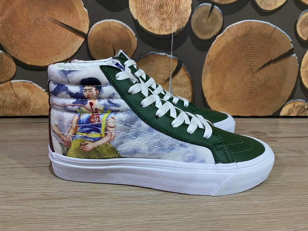 Vans original vault X Frida kahlo sk8 hi Lx mid high sneakers