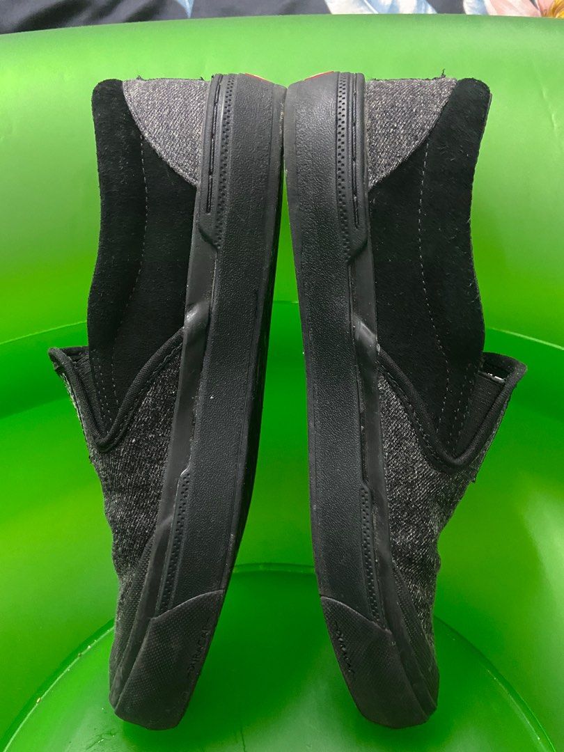 Vans Slip-On BMX Fast & Loose Black Marl Shoes