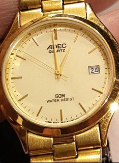 Vintage ADEC Analogue Watch by Citizen Japan Quartz Movement