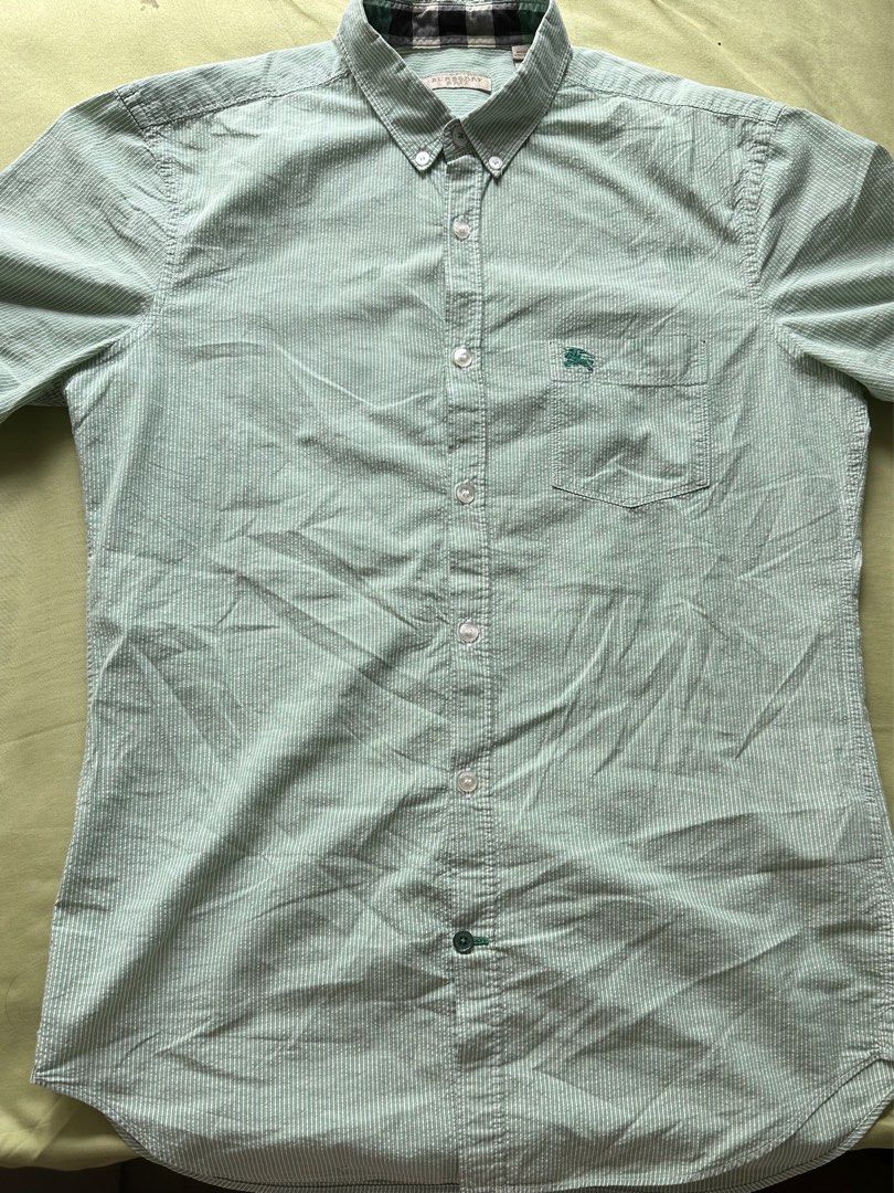Vintage burberry mens shirts cheap