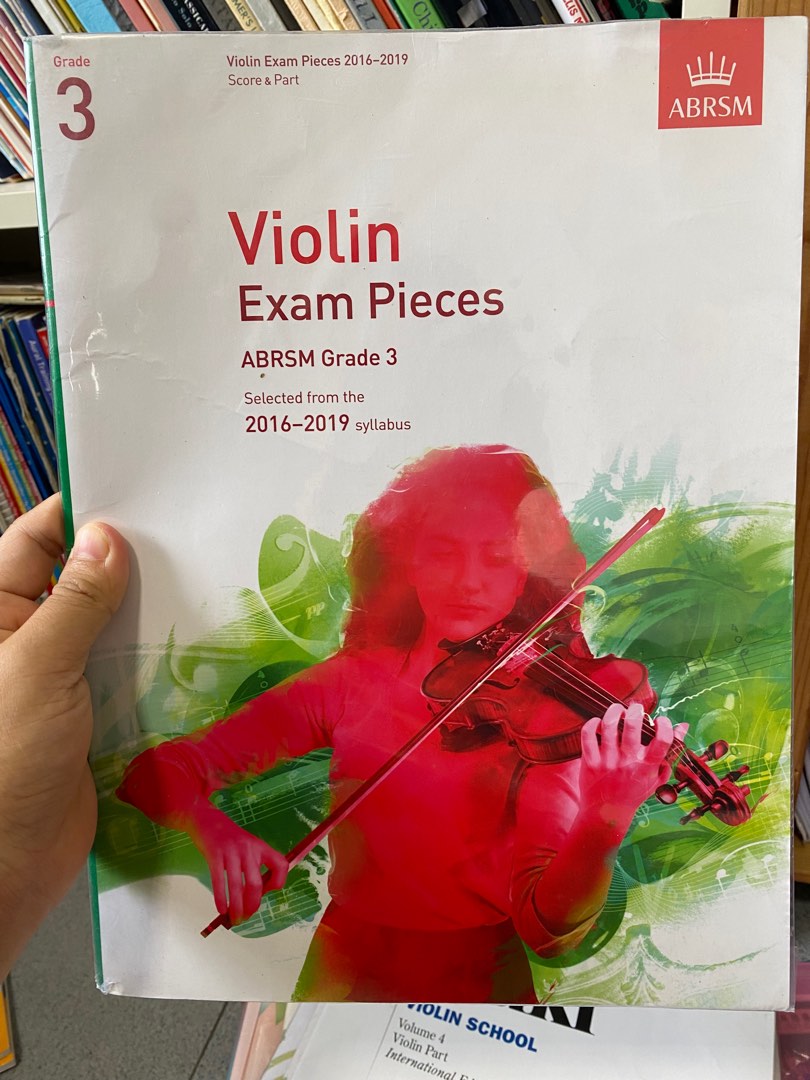 Violin grade 3 ABRSM 2016 2019 exam pieces 興趣及遊戲 書本 文具 教科書 Carousell
