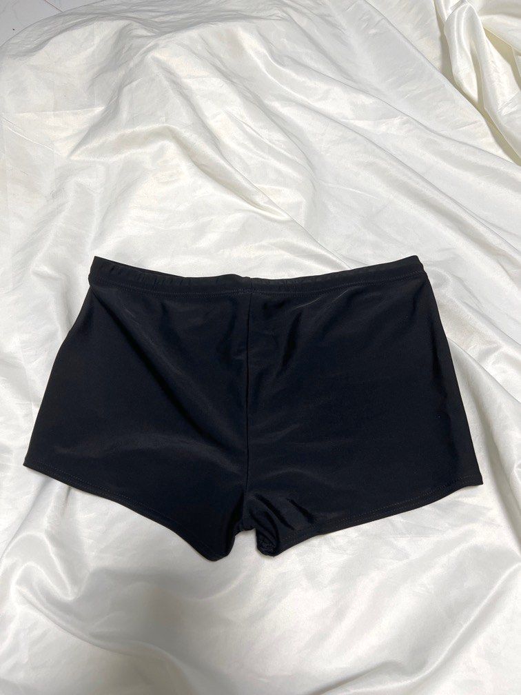 Waveline Swim Black Shorts Men Swimwear Swim Trunks Shorts Breathable Quick Dry Elastic Pants