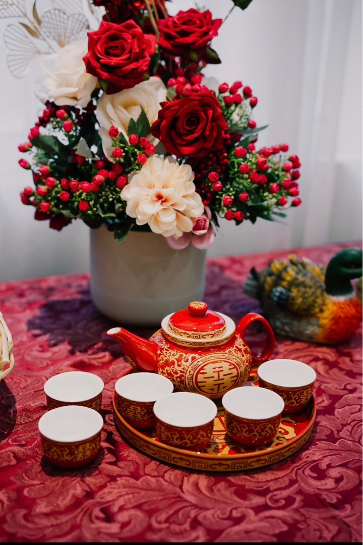 Wedding Tea Ceremony Tea Set, Furniture & Home Living, Kitchenware