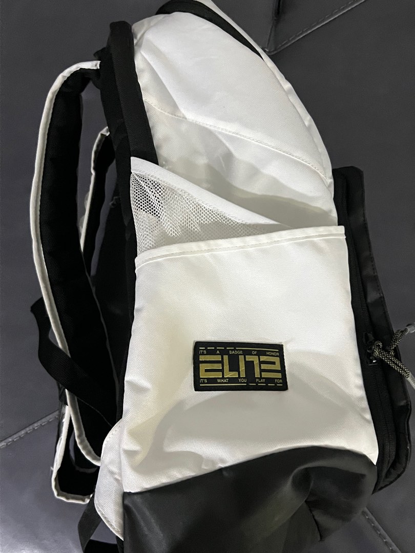 white nike elite bag 32l