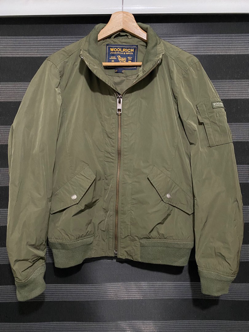 Woolrich military bomber jacket