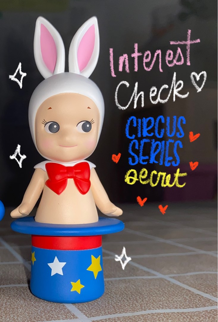 Wtt uft Secret Magic Rabbit Circus Series Sonny Angel, Hobbies & Toys ...