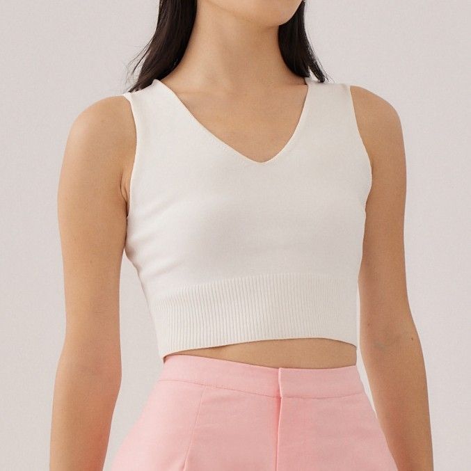 Thorali knit shop crop top