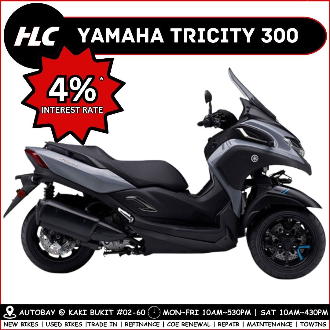 Yamaha tricity store 300 used